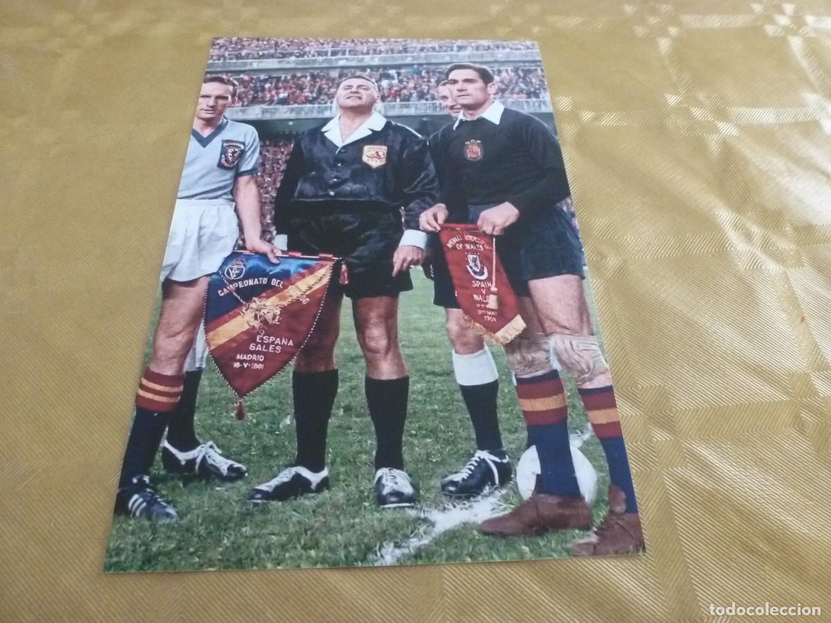 Coleccionismo deportivo: FOTO MATE (11 X 15) RAMALLETS CON ESPA&Ntilde;A