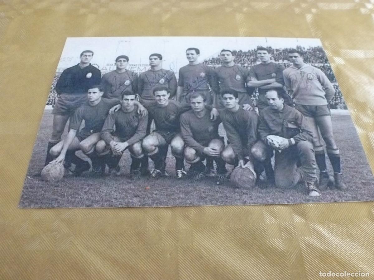 Coleccionismo deportivo: FOTO MATE (11 X 15) ESPA&Ntilde;A- B CON PESUDO Y YARZA