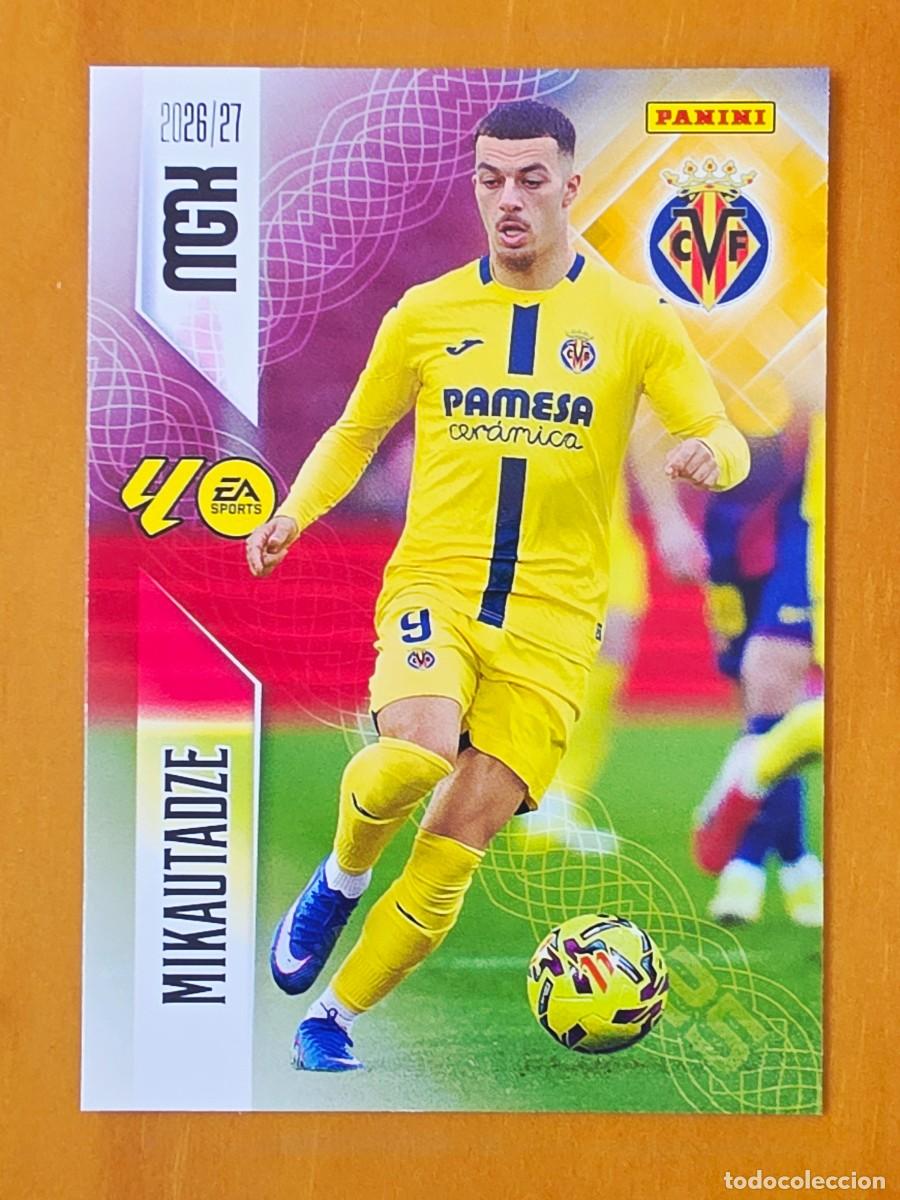 Coleccionismo deportivo: 376 Georges Mikautadze, Villarreal CF, Panini Megacracks MGK 2026 2027 26 27