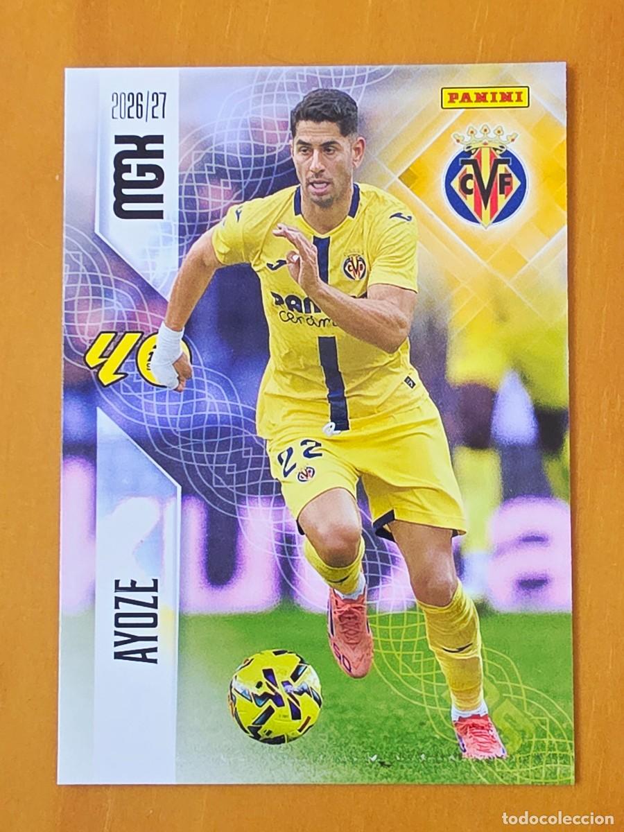 Coleccionismo deportivo: 377 Ayoze P&eacute;rez, Villarreal CF, Panini Megacracks MGK 2026 2027 26 27