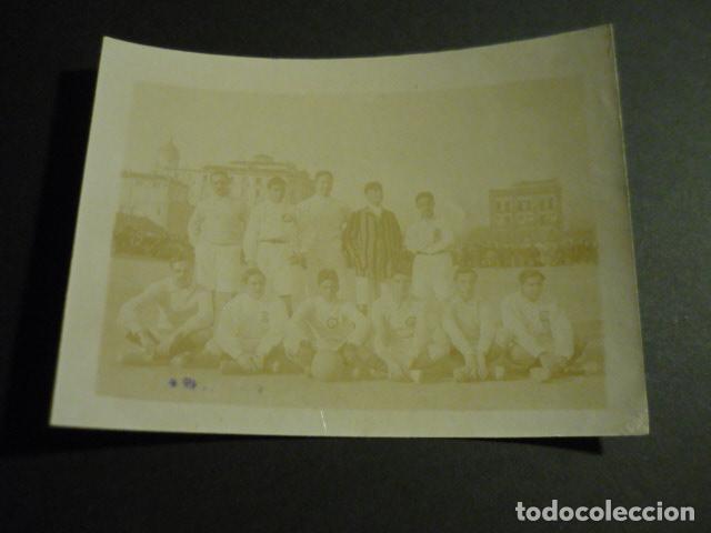 Coleccionismo deportivo: FUTBOL CAMPEONATO DE MADRID 1909 EQUIPO DEL MADRID FOOT-BALL CLUB ORMAECHEA FOTOGRAFO 9 X 12 CM
