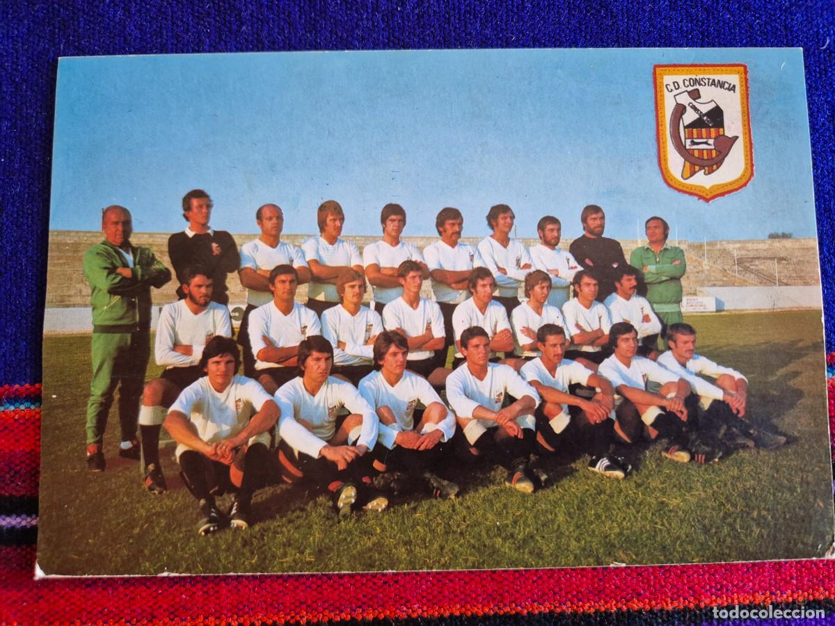 Coleccionismo deportivo: FOTO PLANTILLA CD CONSTANCIA DE INCA 1975. 3&ordf; DIVISI&Oacute;N GRUPO III. MUY RARA. 15X10 CMS.