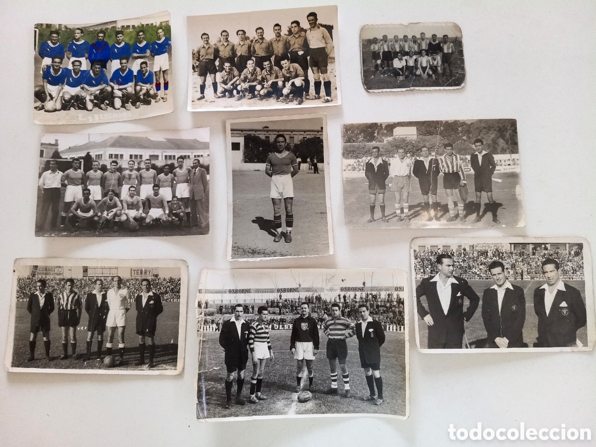 Coleccionismo deportivo: ANTIGUAS FOTOGRAFIAS FUTBOL GUERRA CIVIL POSGUERRA LIGA ESPA&Ntilde;A A&Ntilde;OS 30 40 50 SEVILLA BETIS