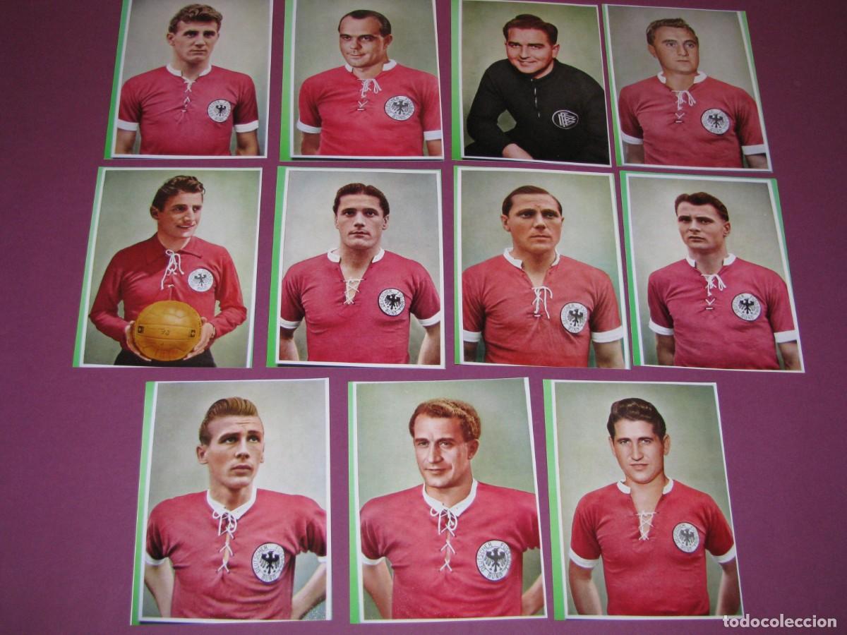 Coleccionismo deportivo: LOTE 11 FOTOS REPRODUCCIONES. ALEMANIA 1954 CAMPEONES MUNDIAL MILAGRO DE BERNA. 13,5X10 CM.