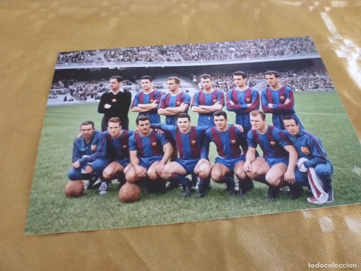 Coleccionismo deportivo: FOTO MATE (11 X 15) 1960-61 FC BARCELONA--BAR&Ccedil;A