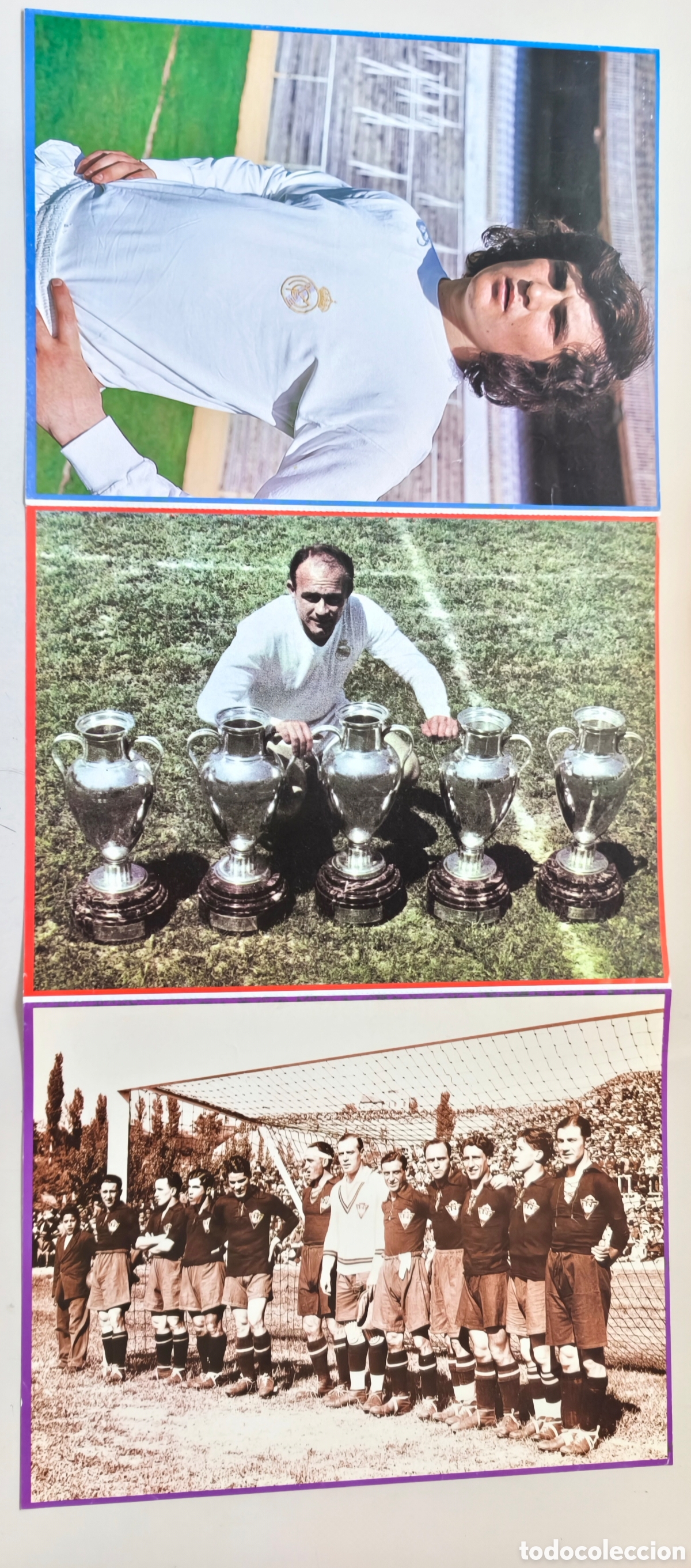 Coleccionismo deportivo: REAL MADRID. 3 EPOCAS