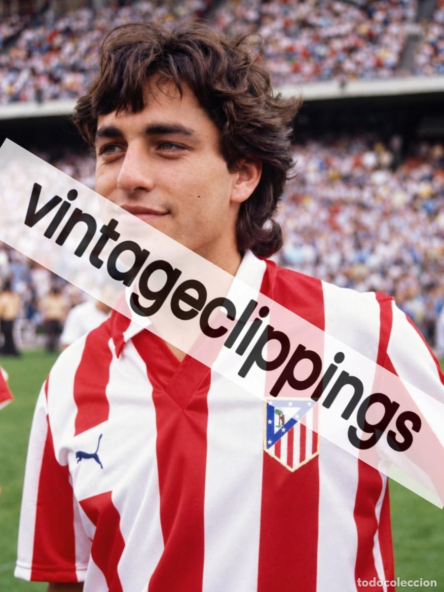 Coleccionismo deportivo: PAULO FUTRE en 1987 Fotografia 20x15 Atletico de Madrid foto futbol Portugal futbolista
