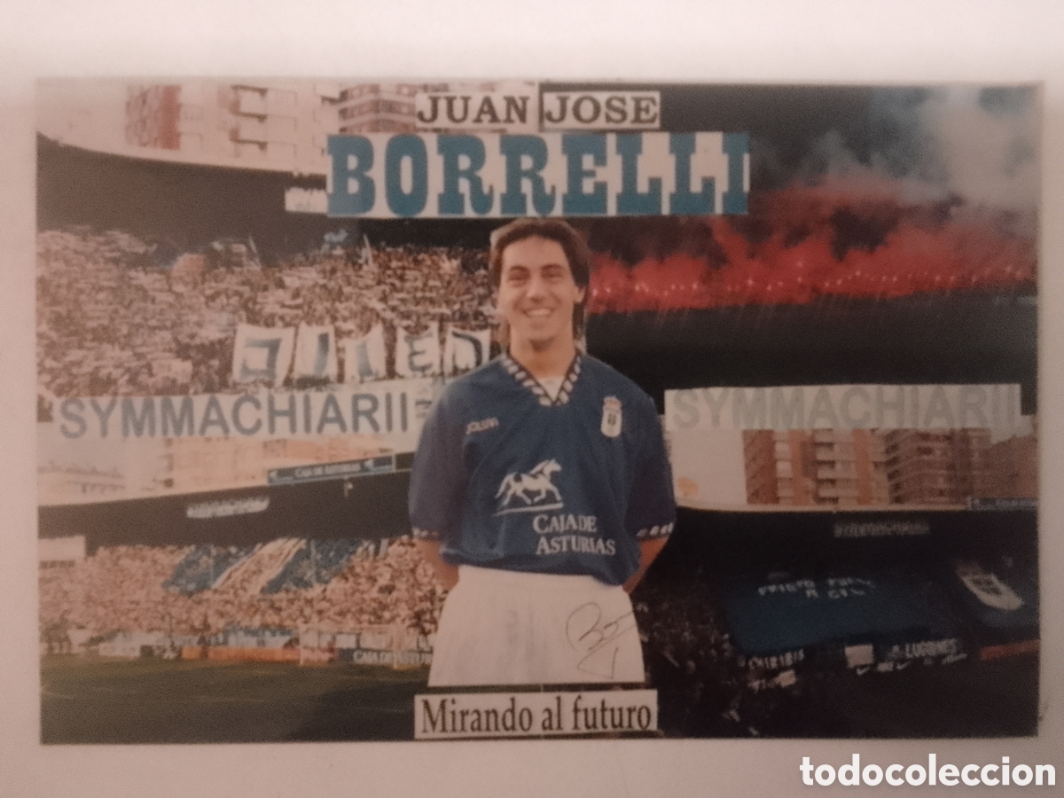 Coleccionismo deportivo: Fotomontaje Borrelli &bull; Oviedo.