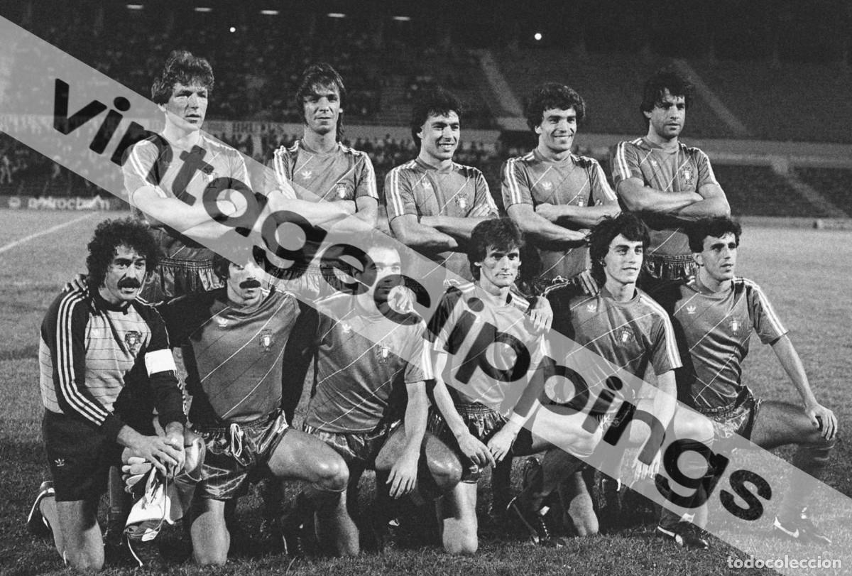 Coleccionismo deportivo: SELECCION PORTUGAL Fotografia 1984 Foto Alineaci&oacute;n Once Futre Futbol