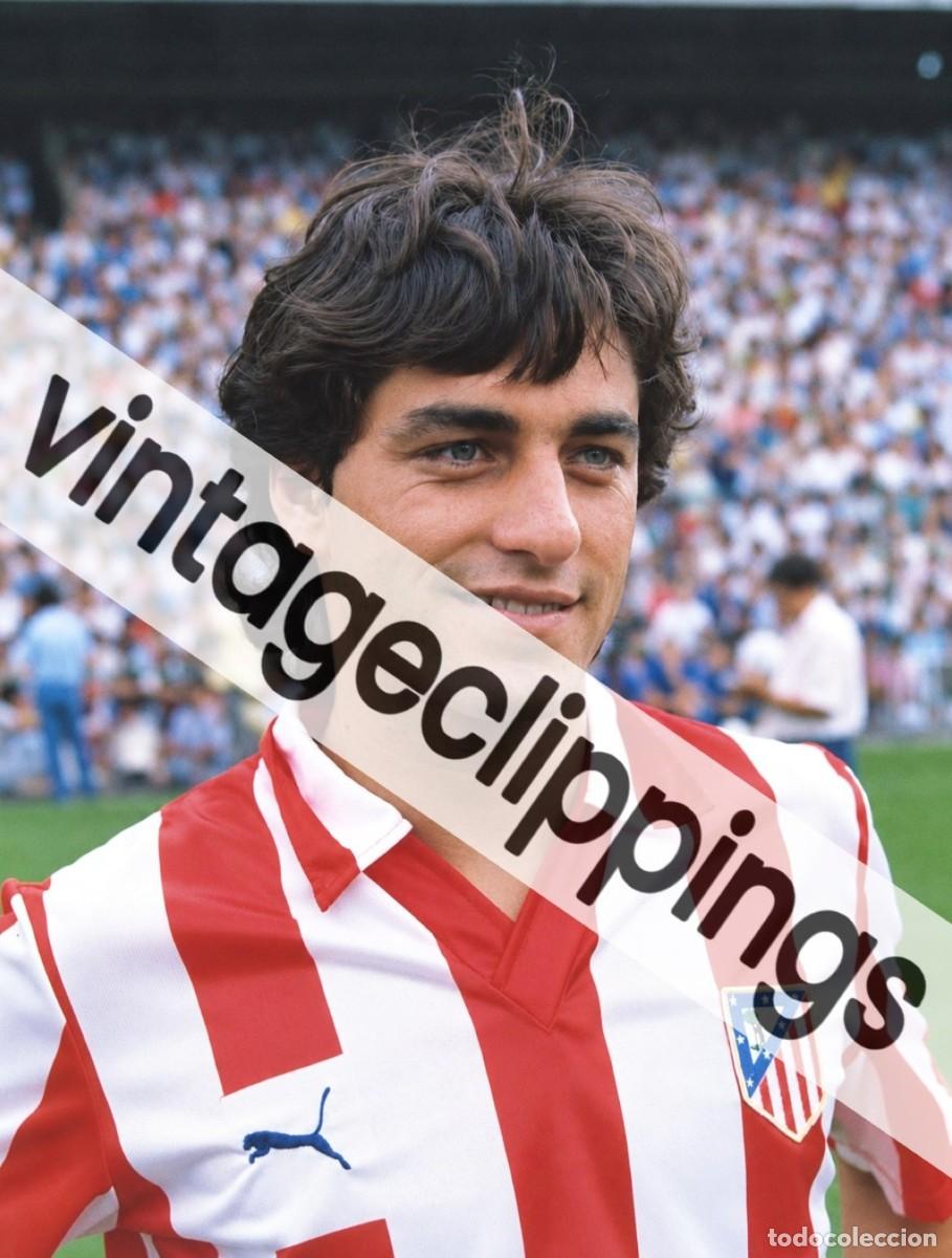 Coleccionismo deportivo: PAULO FUTRE Fotografia 1987 Atletico de Madrid #2 foto futbol Portugal futbolista