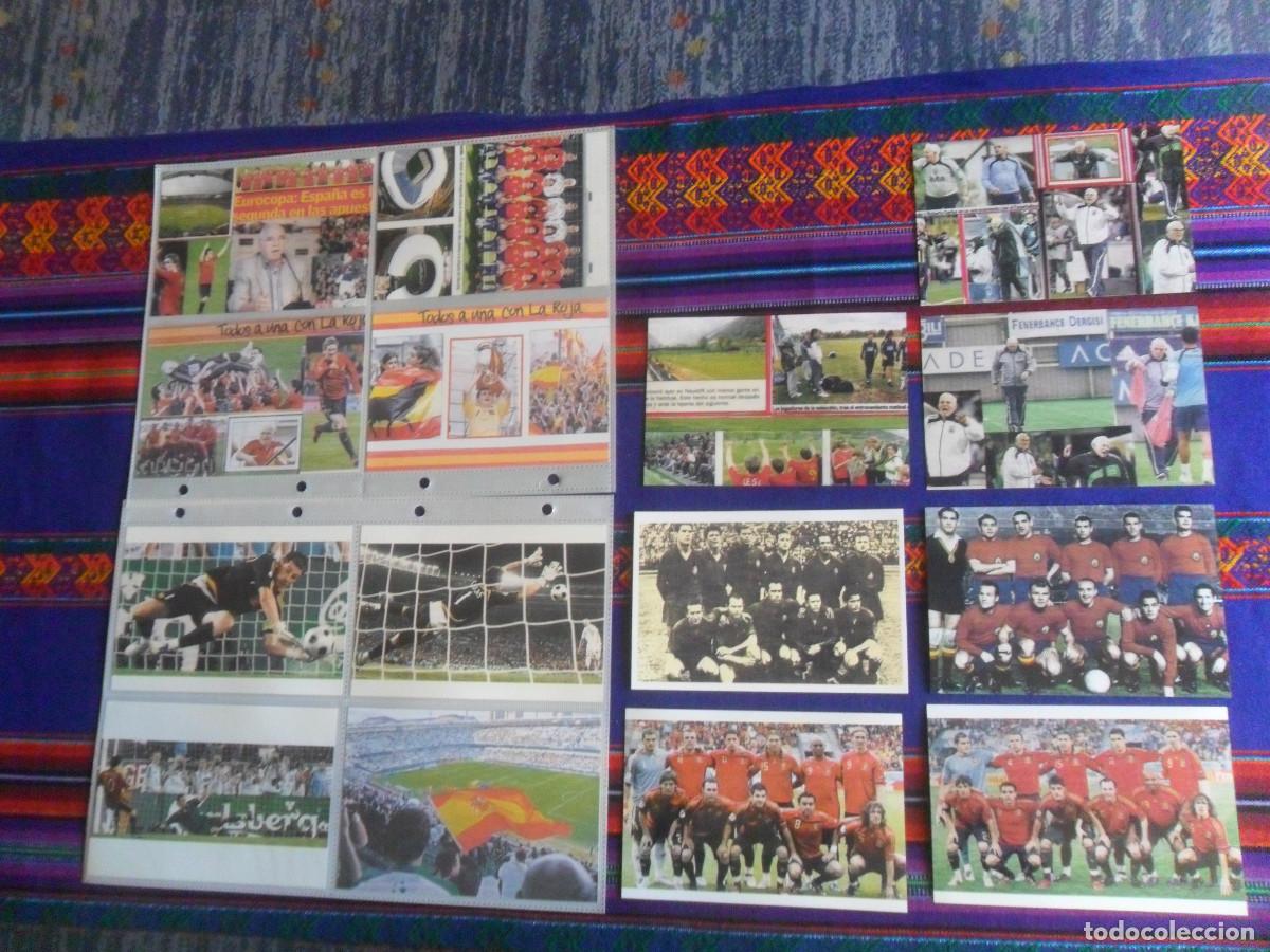 Coleccionismo deportivo: LOTE 13 FOTOS HIST&Oacute;RICAS SELECCI&Oacute;N ESPA&Ntilde;OLA ESPA&Ntilde;A DE F&Uacute;TBOL. REGALO 2 LUIS ARAGON&Eacute;S EN BESITKAS.