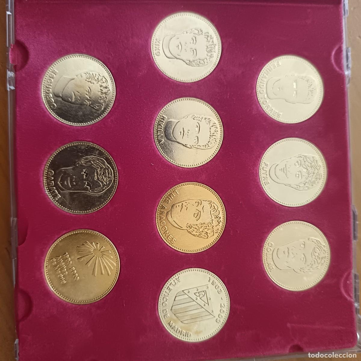 Coleccionismo deportivo: COLECCION MONEDAS CENTENARIO ATLETICO MADRID - Foto 2