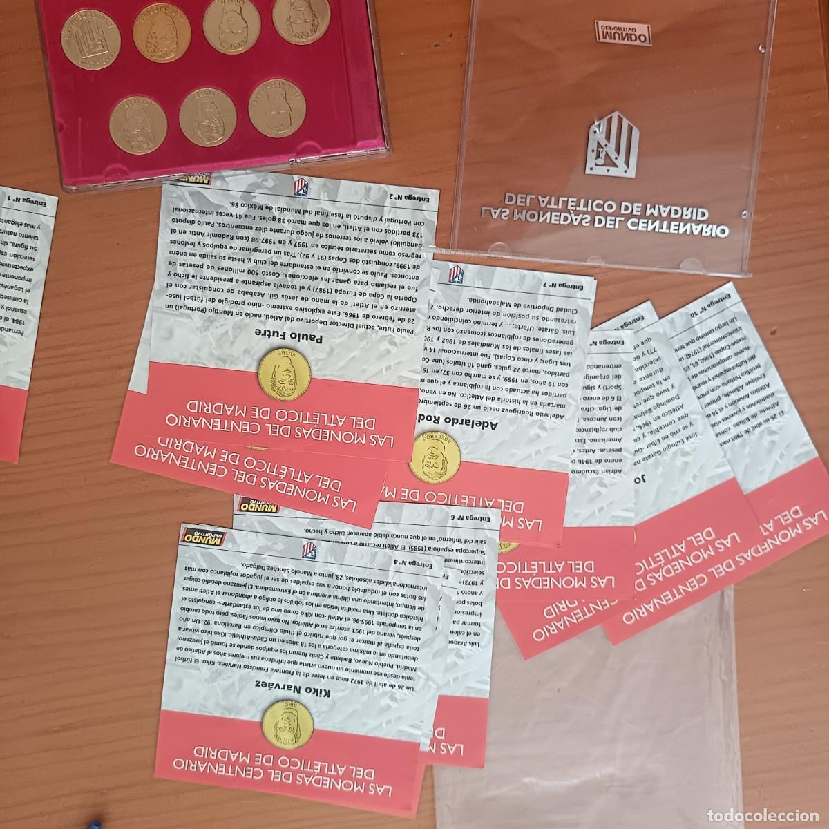 Coleccionismo deportivo: COLECCION MONEDAS CENTENARIO ATLETICO MADRID - Foto 3