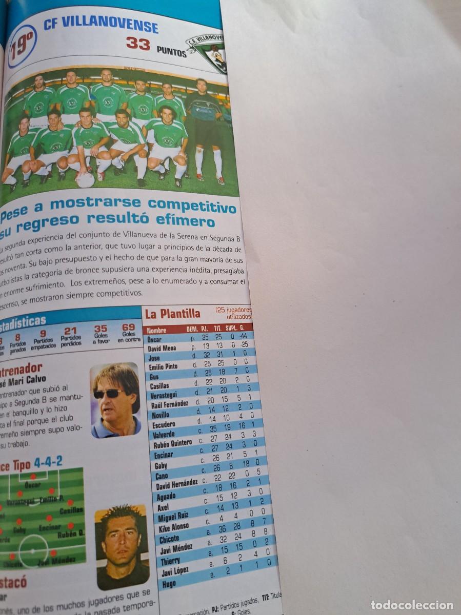 Coleccionismo deportivo: Foto plantilla y jugadores Don Bal&oacute;n.2003-04.CF Villanovense