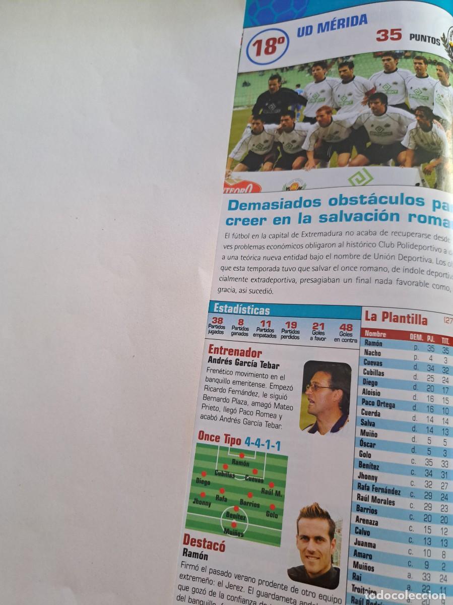 Coleccionismo deportivo: Foto plantilla y jugadores Don Bal&oacute;n.2003-04.UD Merida