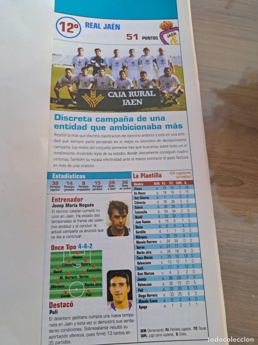 Coleccionismo deportivo: Foto plantilla y jugadores Don Bal&oacute;n.2003-04. Real Jaen