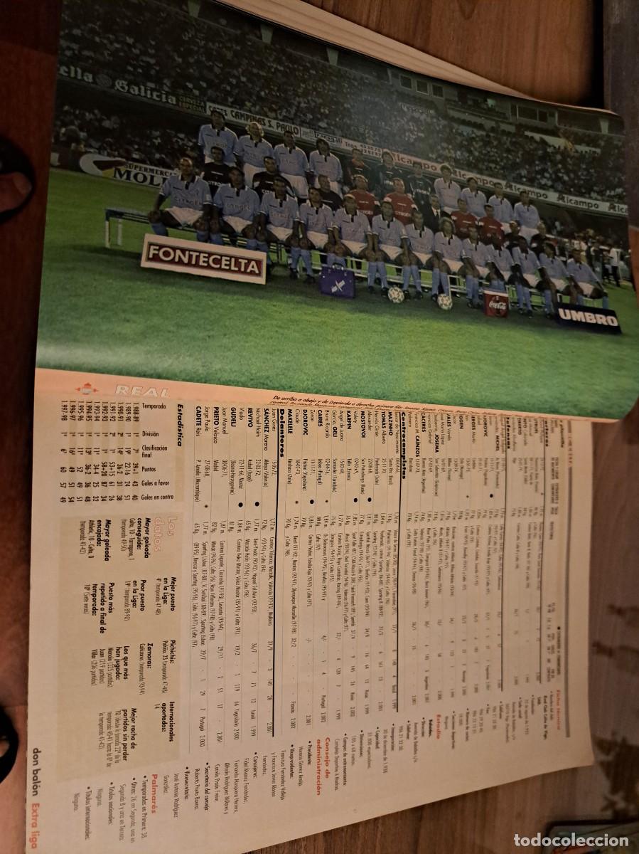 Sports collectibles: Foto plantilla y jugadores Don Bal&oacute;n 98-99. Celta de Vigo