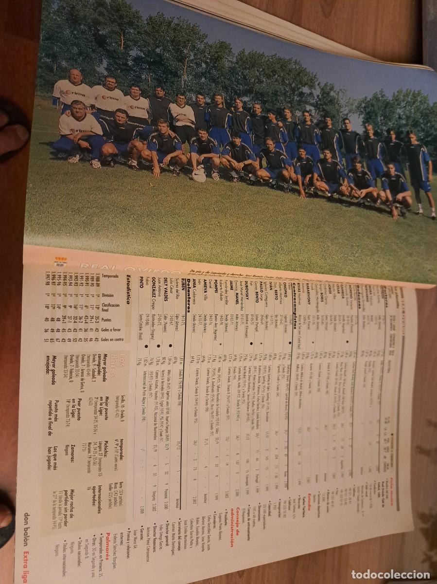 Coleccionismo deportivo: Foto plantilla y jugadores Don Bal&oacute;n 98-99. Real Oviedo
