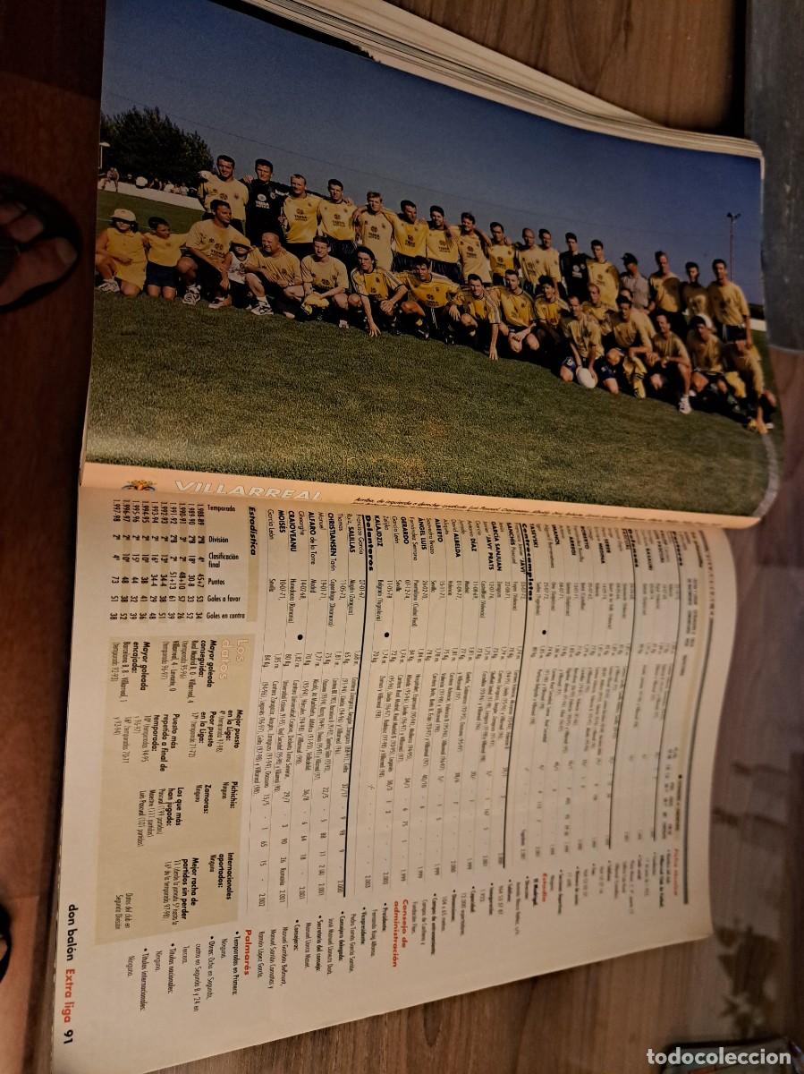 Coleccionismo deportivo: Foto plantilla y jugadores Don Bal&oacute;n 98-99. Villarreal CF