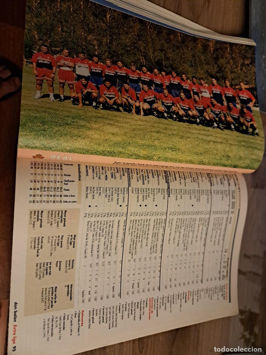 Coleccionismo deportivo: Foto plantilla y jugadores Don Bal&oacute;n 98-99. Real Zaragoza
