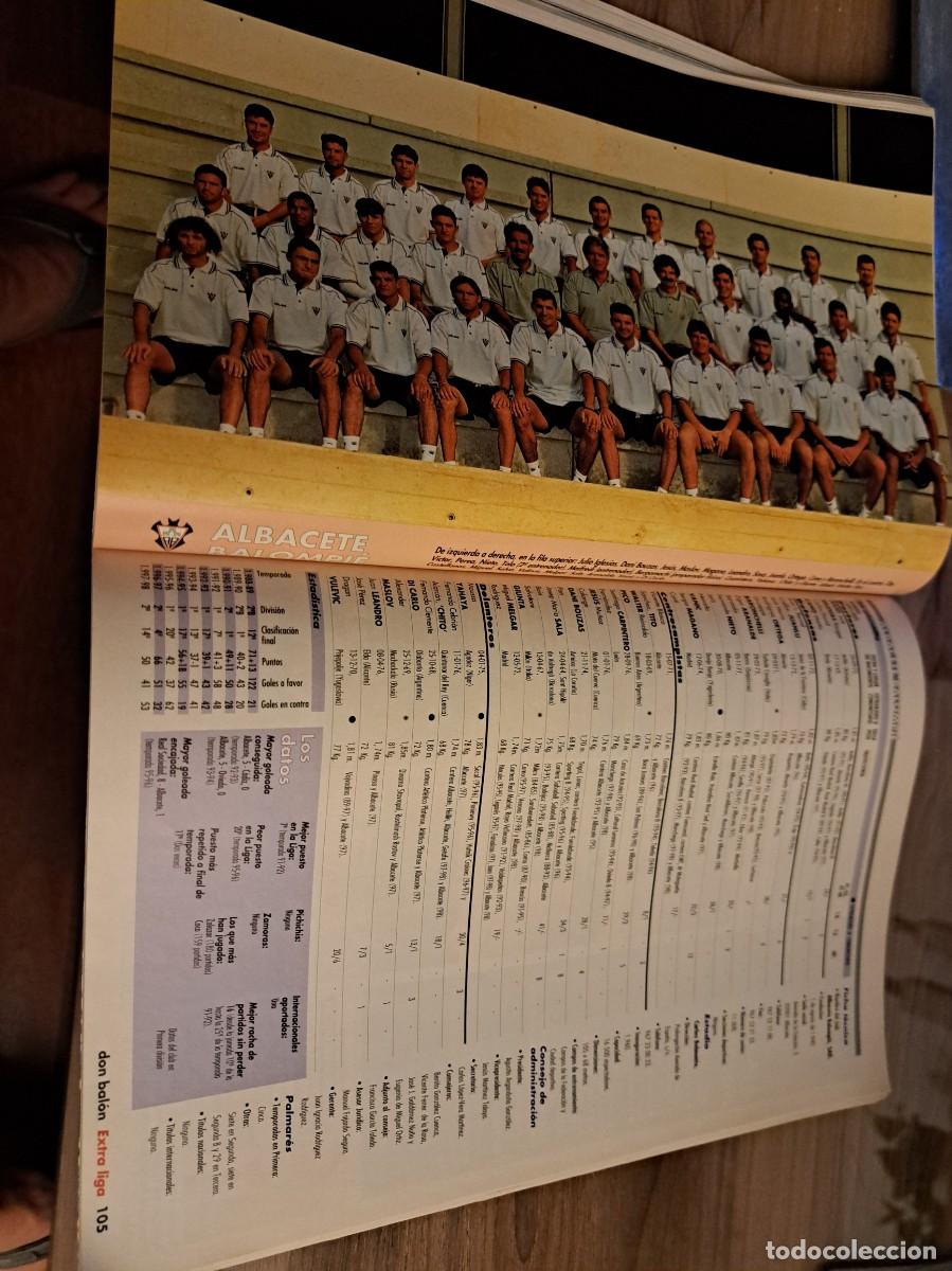 Coleccionismo deportivo: Foto plantilla y jugadores Don Bal&oacute;n 98-99. Albacete Balompie
