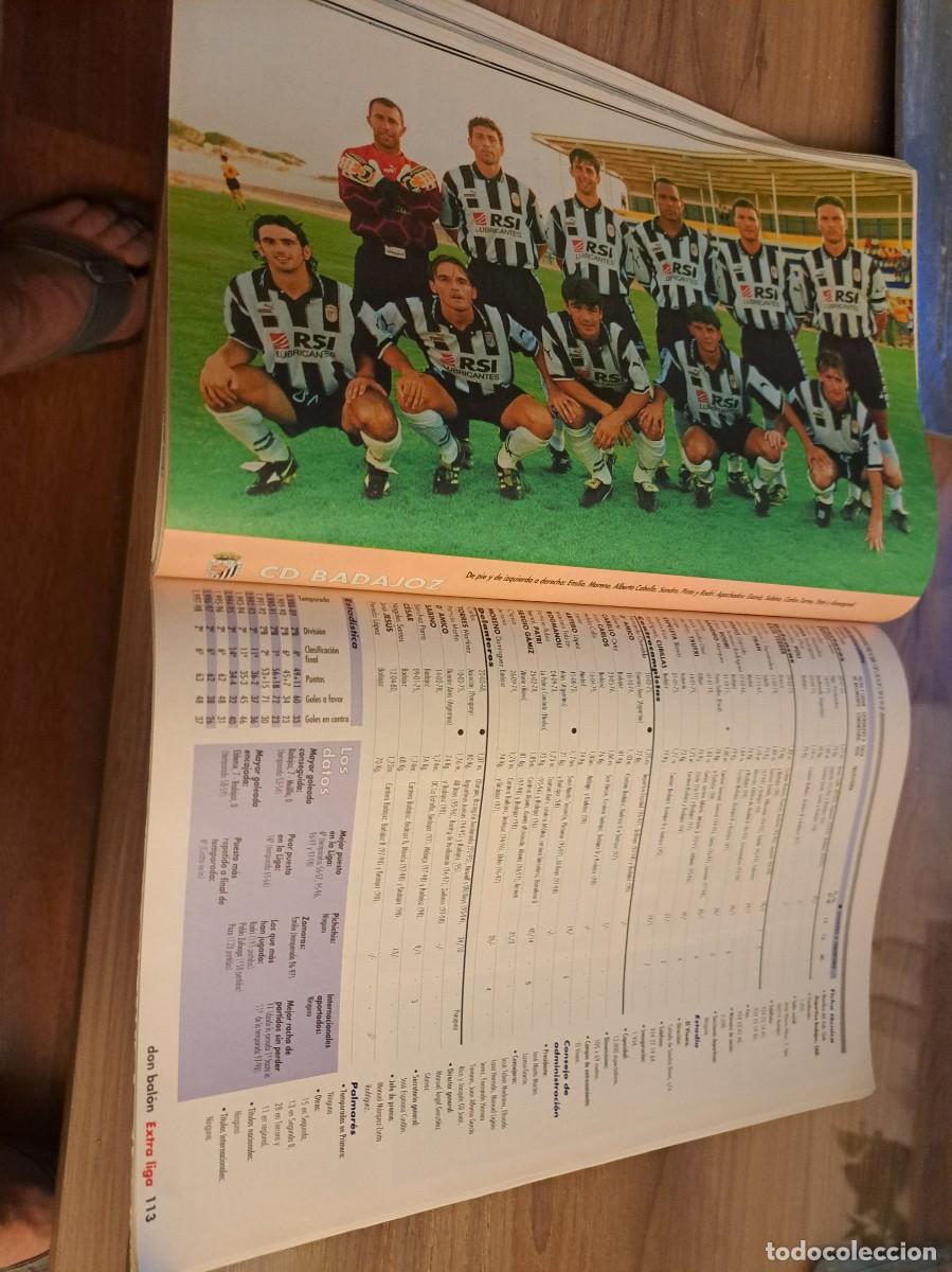 Coleccionismo deportivo: Foto plantilla y jugadores Don Bal&oacute;n 98-99. CD Badajoz