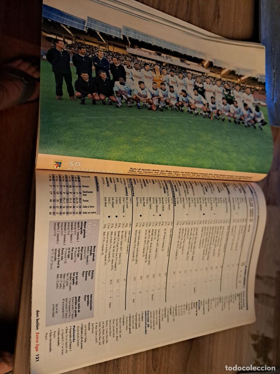 Coleccionismo deportivo: Foto plantilla y jugadores Don Bal&oacute;n 98-99. SD Compostela