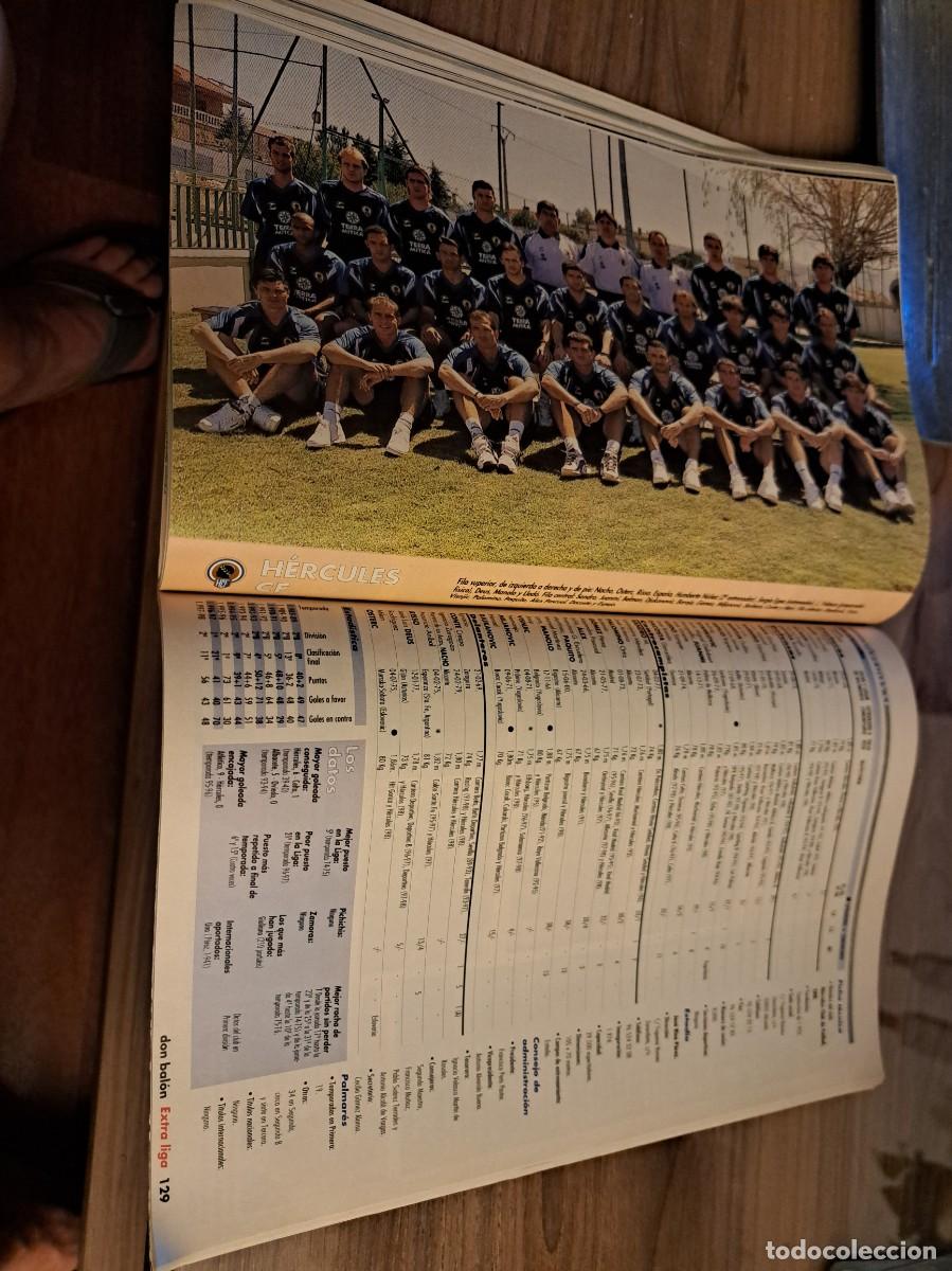 Coleccionismo deportivo: Foto plantilla y jugadores Don Bal&oacute;n 98-99. H&eacute;rcules CF