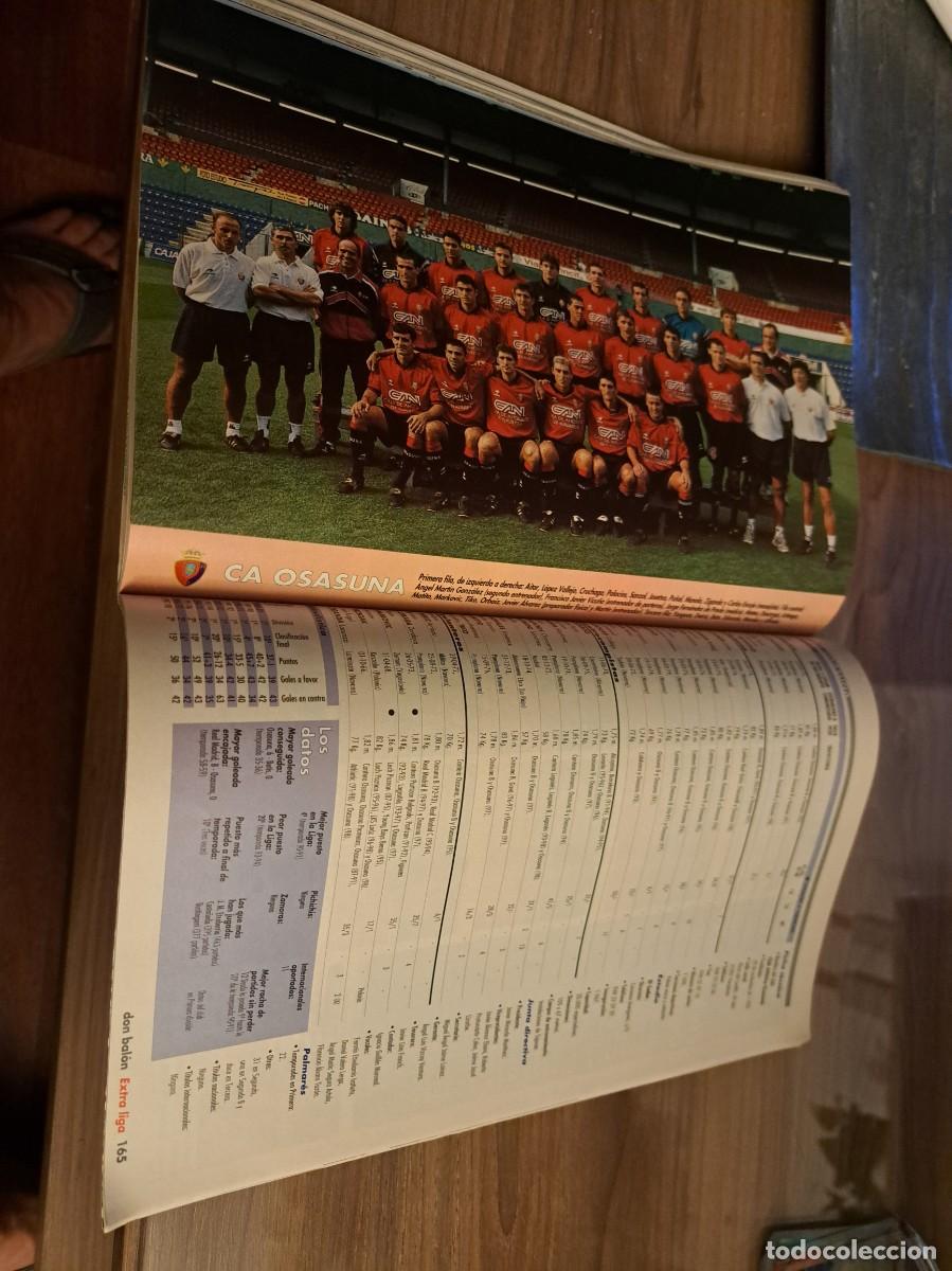 Coleccionismo deportivo: Foto plantilla y jugadores Don Bal&oacute;n 98-99. CA Osasuna