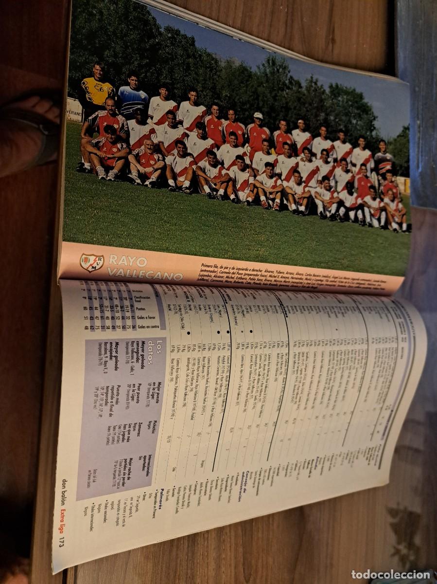 Coleccionismo deportivo: Foto plantilla y jugadores Don Bal&oacute;n 98-99. Rayo Vallecano
