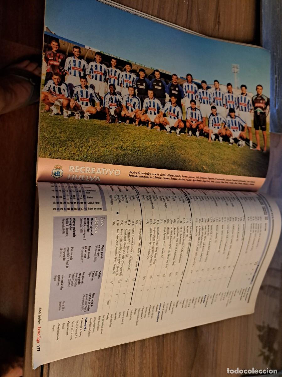 Coleccionismo deportivo: Foto plantilla y jugadores Don Bal&oacute;n 98-99. Recreativo Huelva