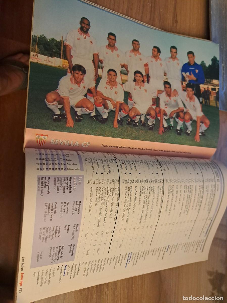 Coleccionismo deportivo: Foto plantilla y jugadores Don Bal&oacute;n 98-99. Sevilla CF