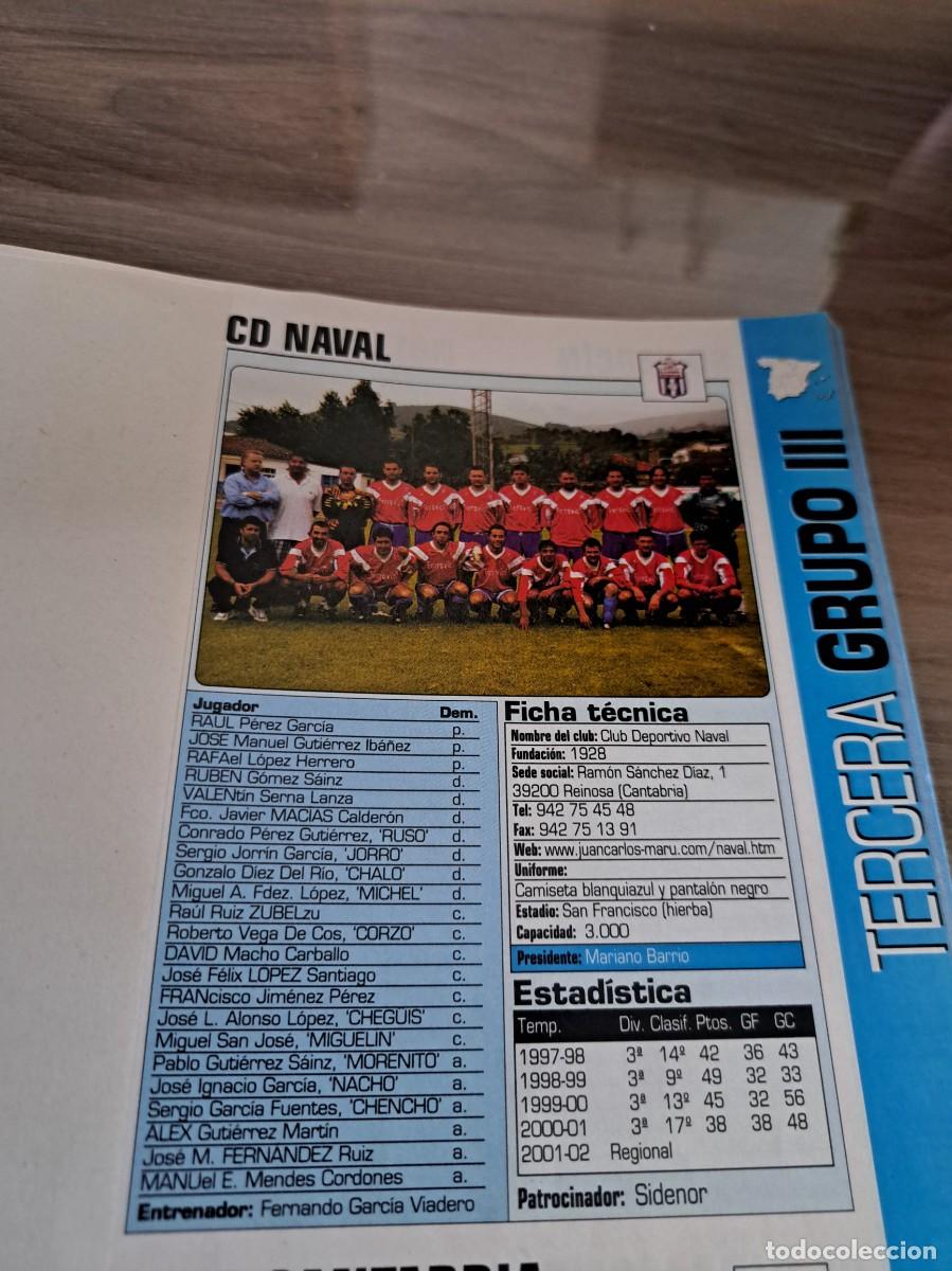 Coleccionismo deportivo: Foto plantilla y jugadores Don Bal&oacute;n 2002-03. CD Naval
