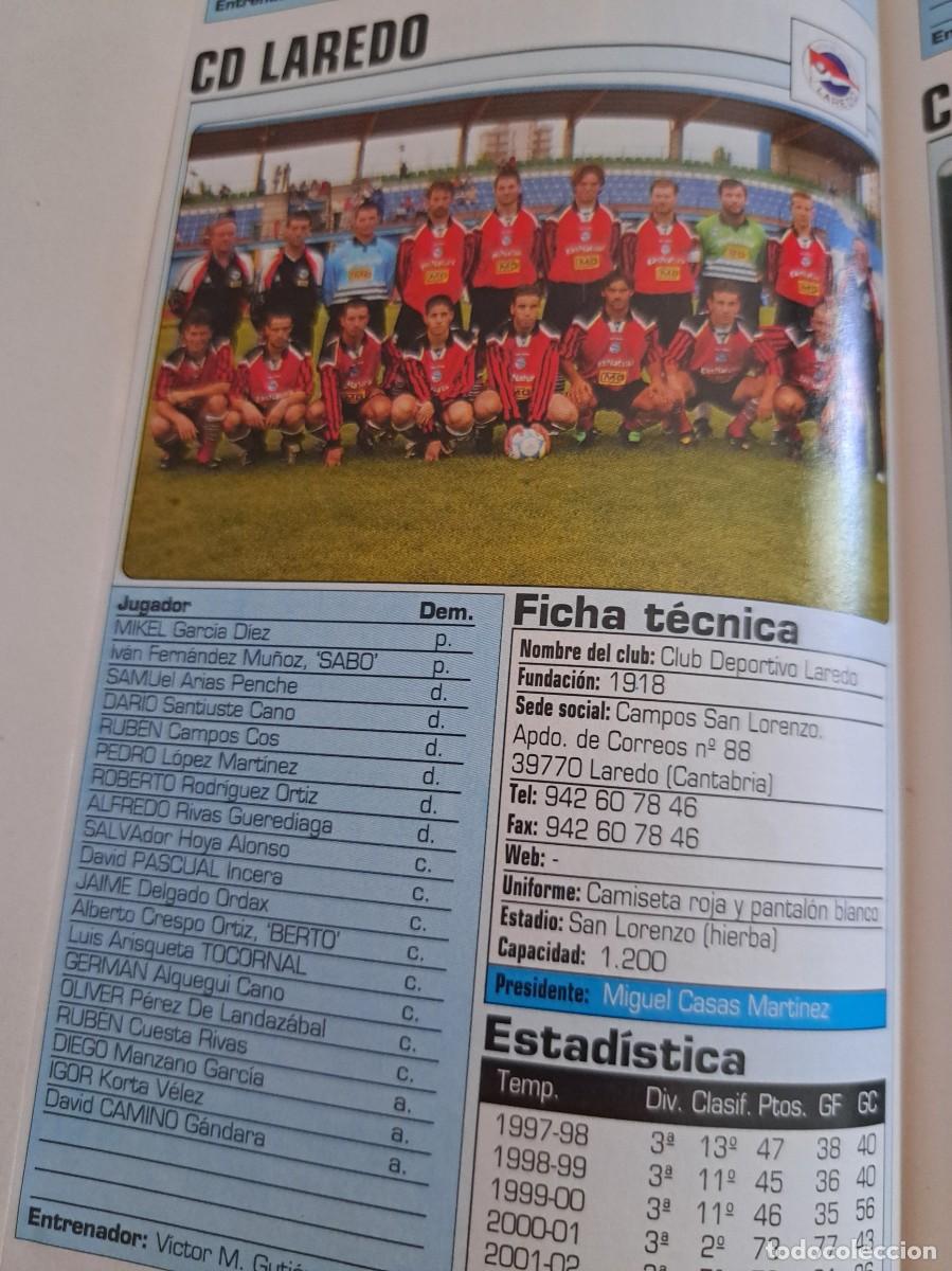 Coleccionismo deportivo: Foto plantilla y jugadores Don Bal&oacute;n 2002-03. CD Laredo