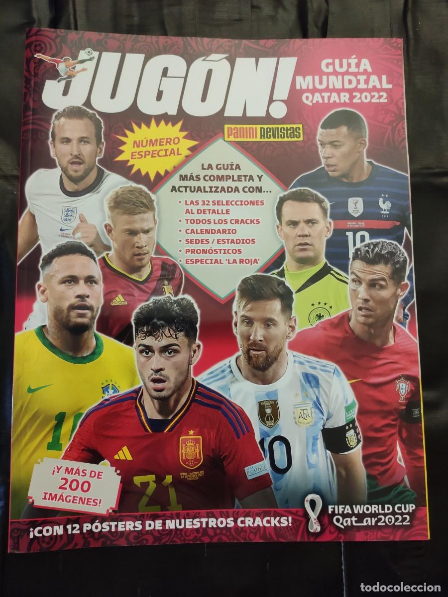 Coleccionismo deportivo: Gu&iacute;a Mundial Qatar 2022 N&uacute;mero especial Jug&oacute;n Panini