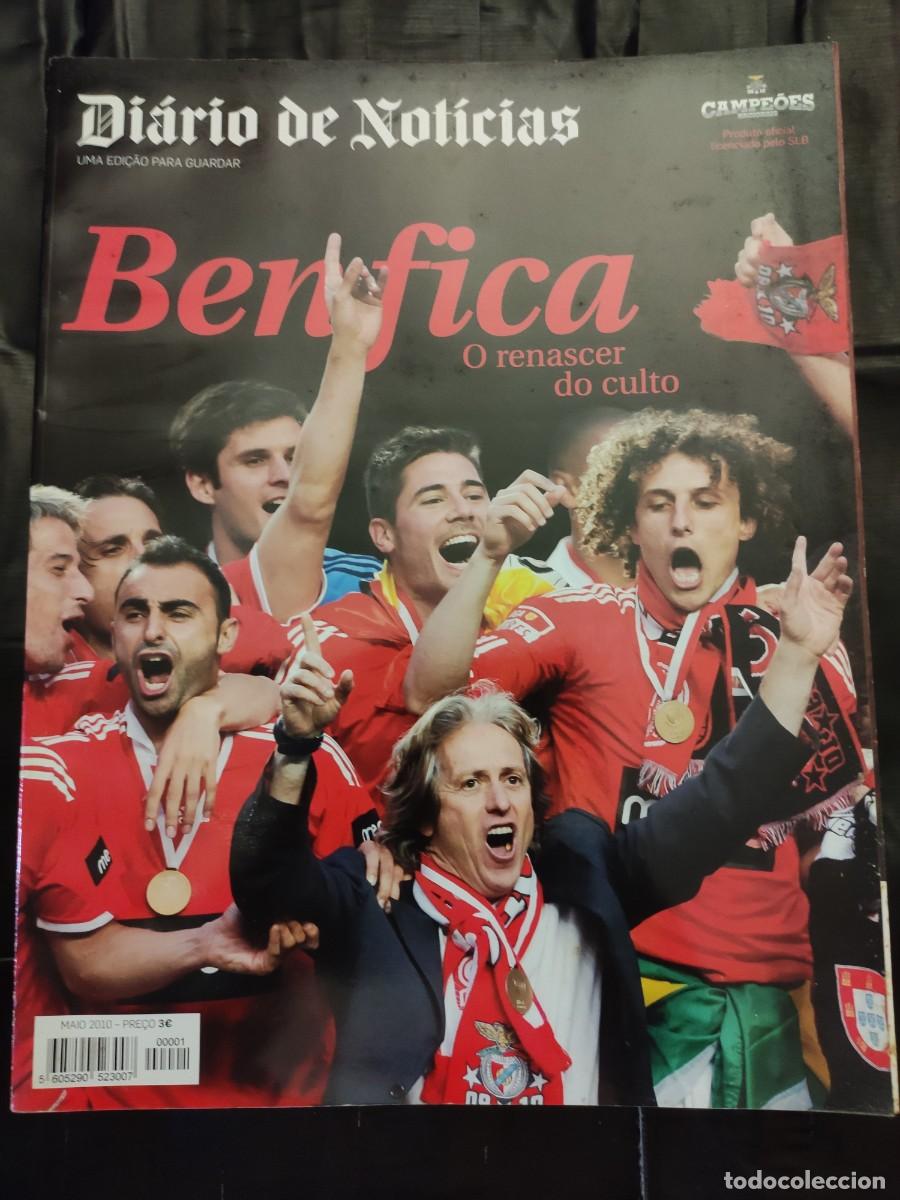 Coleccionismo deportivo: Di&aacute;rio de Not&iacute;cias Edici&oacute;n Benfica Campeones 2010