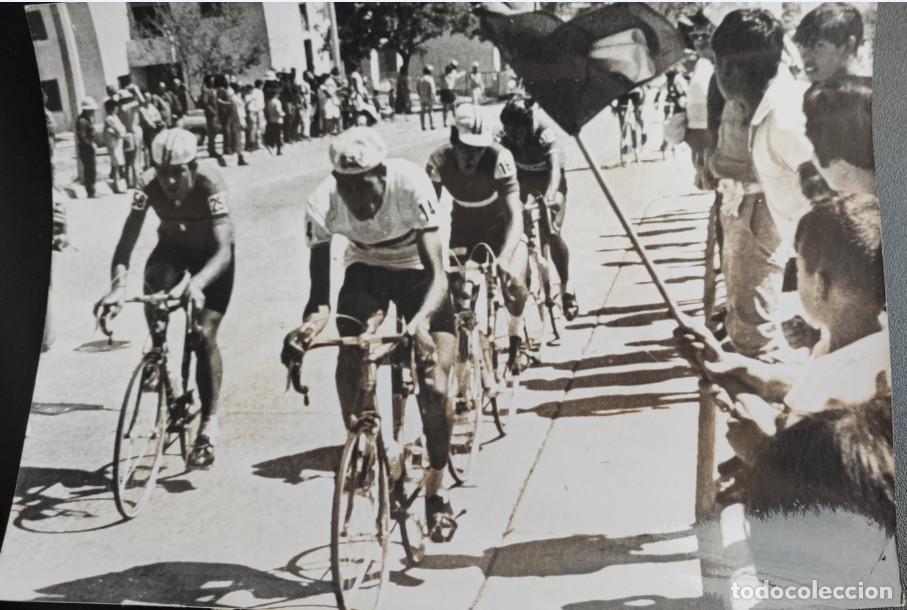 Sports collectibles: OLIMPIADAS MEJICO 1968, PIERO FRANCO VIAHELLI Y EL ESPA&Ntilde;OL GOMEZ LUCAS, CICLISMO, TELEFOTO