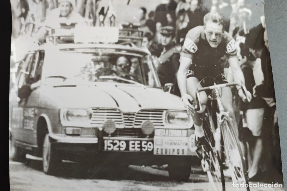 Colecionismo desportivo: VUELTA CICLISTA A ESPA&Ntilde;A 1968 TOLOSA, FELICE GIMONDI VENCEDOR DE ETAPA, TELEFOTO