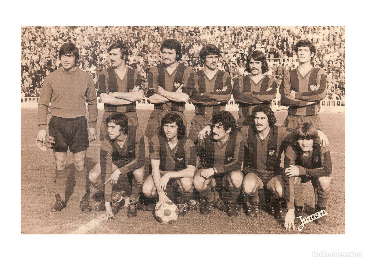 Sports collectibles: FOTO POSTAL LEVANTE UD 1973/74