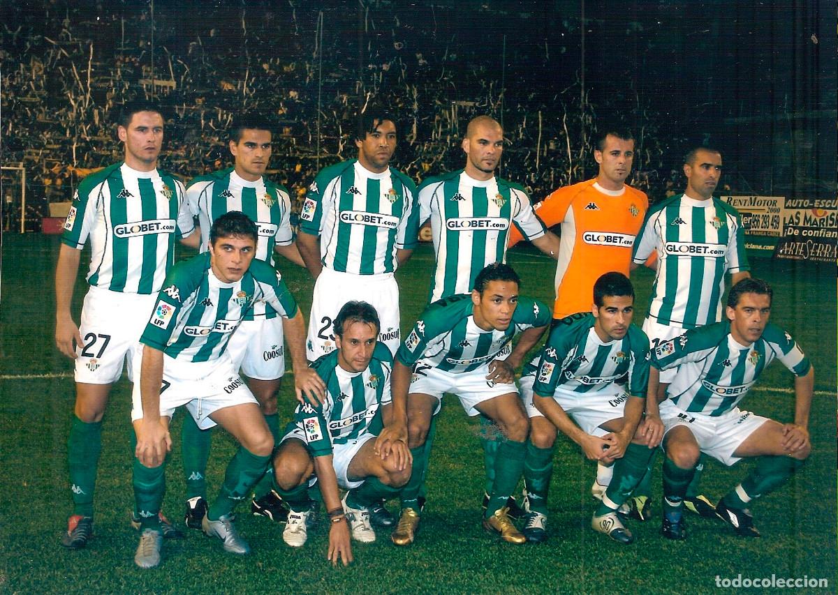 Sports collectibles: FOTO POSTAL REAL BETIS 2004/05