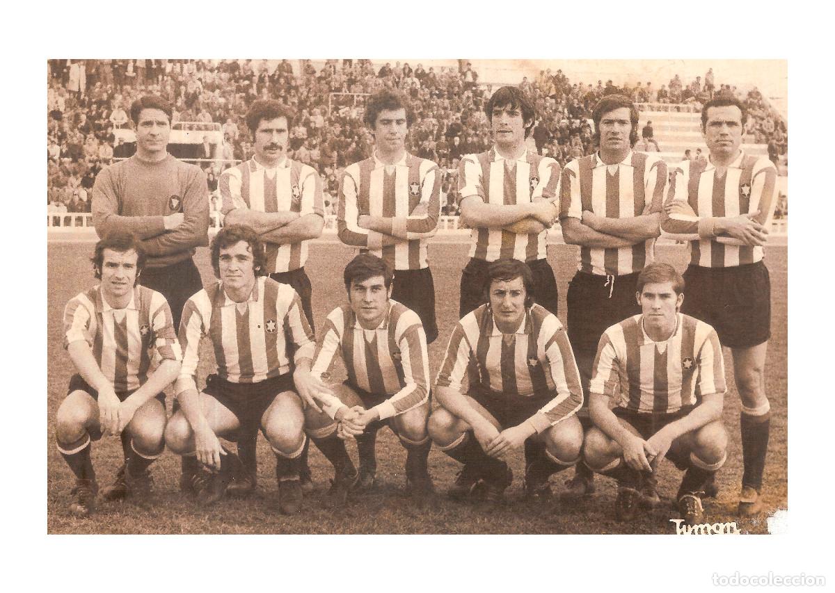 Coleccionismo deportivo: FOTO POSTAL CD LOGRO&Ntilde;&Eacute;S 1972/73 - Foto 1