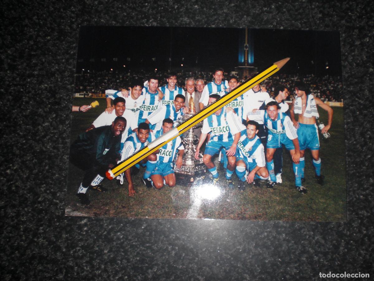 Collectionnisme sportif: FOTO RCD CORU&Ntilde;A CAMPE&Oacute;N TROFEO CARRANZA 1998 C&Aacute;DIZ