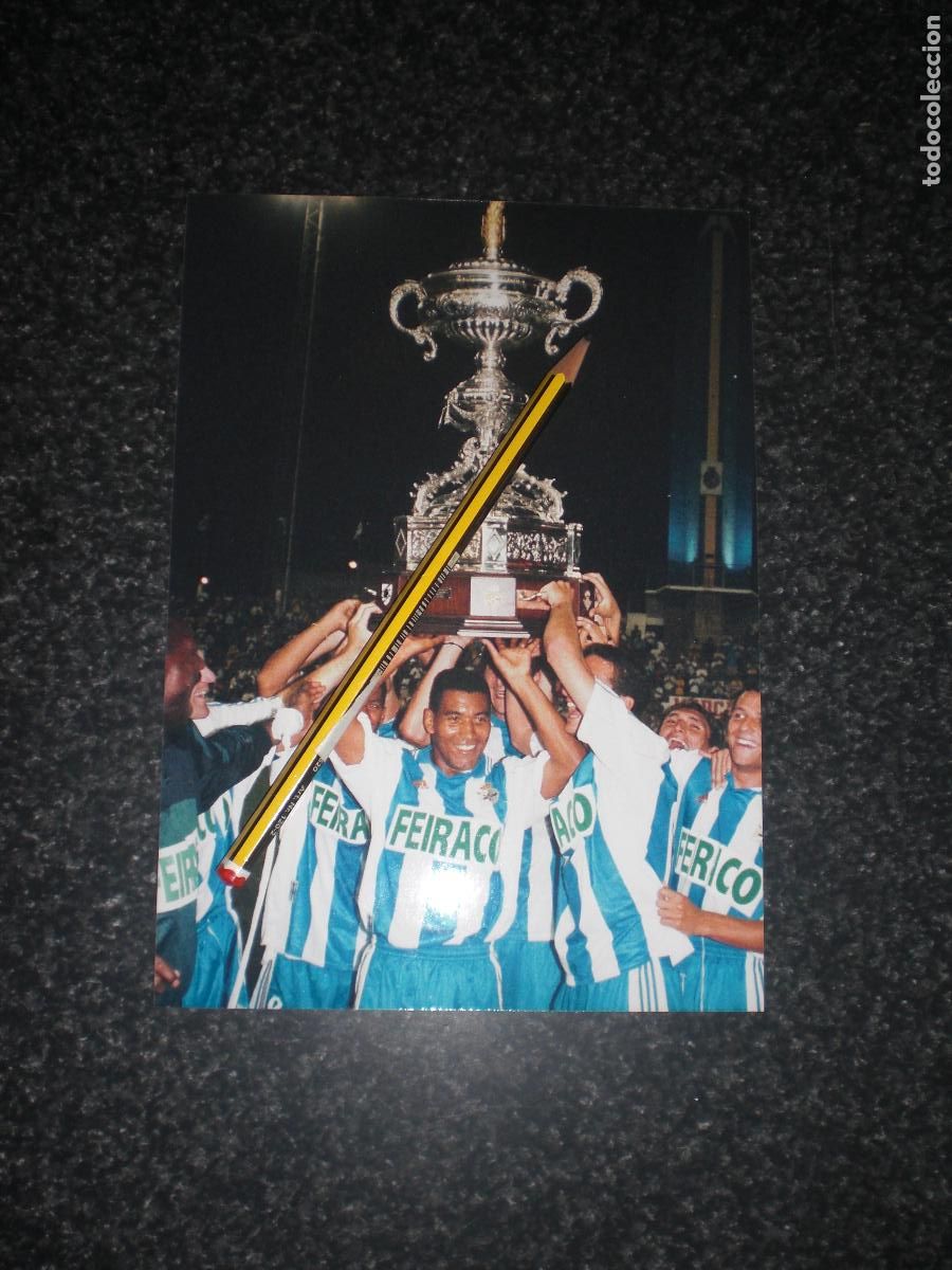Collectionnisme sportif: FOTO RCD CORU&Ntilde;A CAMPE&Oacute;N TROFEO CARRANZA 1998 C&Aacute;DIZ