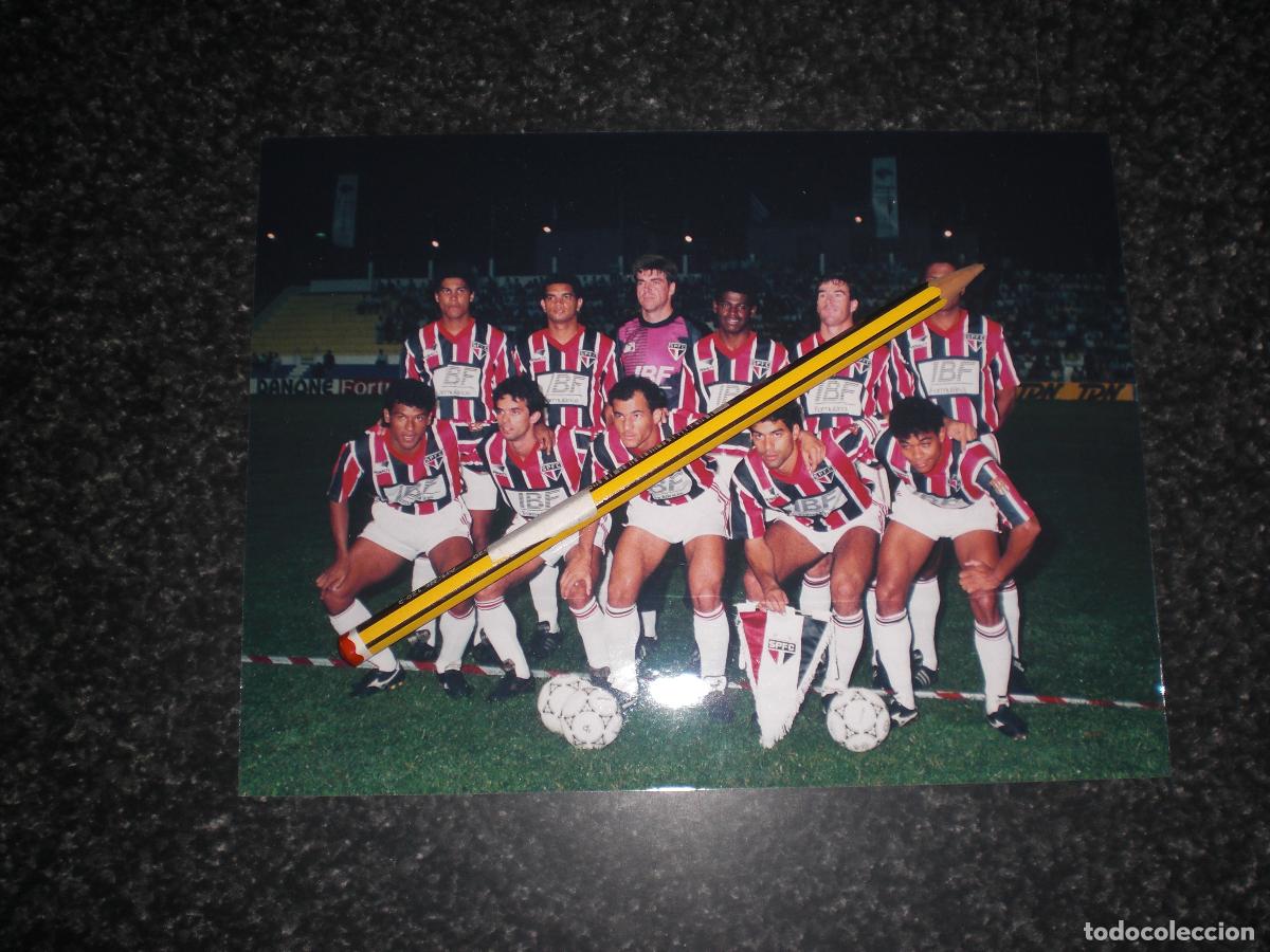 Collectionnisme sportif: FOTO SAO PAULO FC BRASIL TROFEO CARRANZA 1992 C&Aacute;DIZ