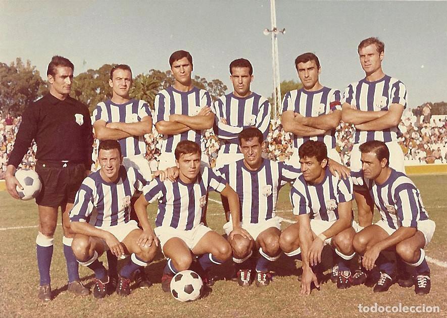 Collectionnisme sportif: FOTO POSTAL JEREZ INDUSTRIAL 1968/69