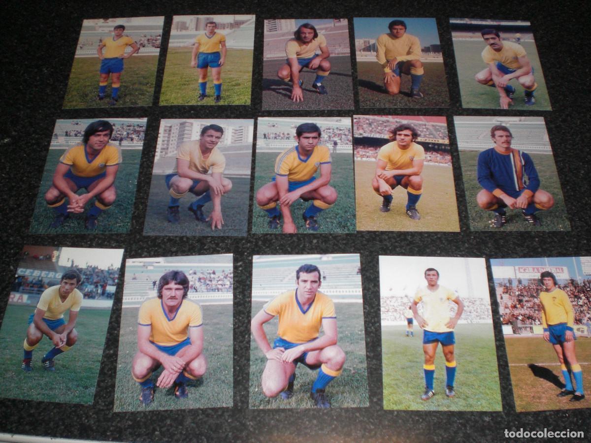 Coleccionismo deportivo: LOTE 28 FOTOGRAF&Iacute;AS JUGADORES C&Aacute;DIZ CF A&Ntilde;OS 70