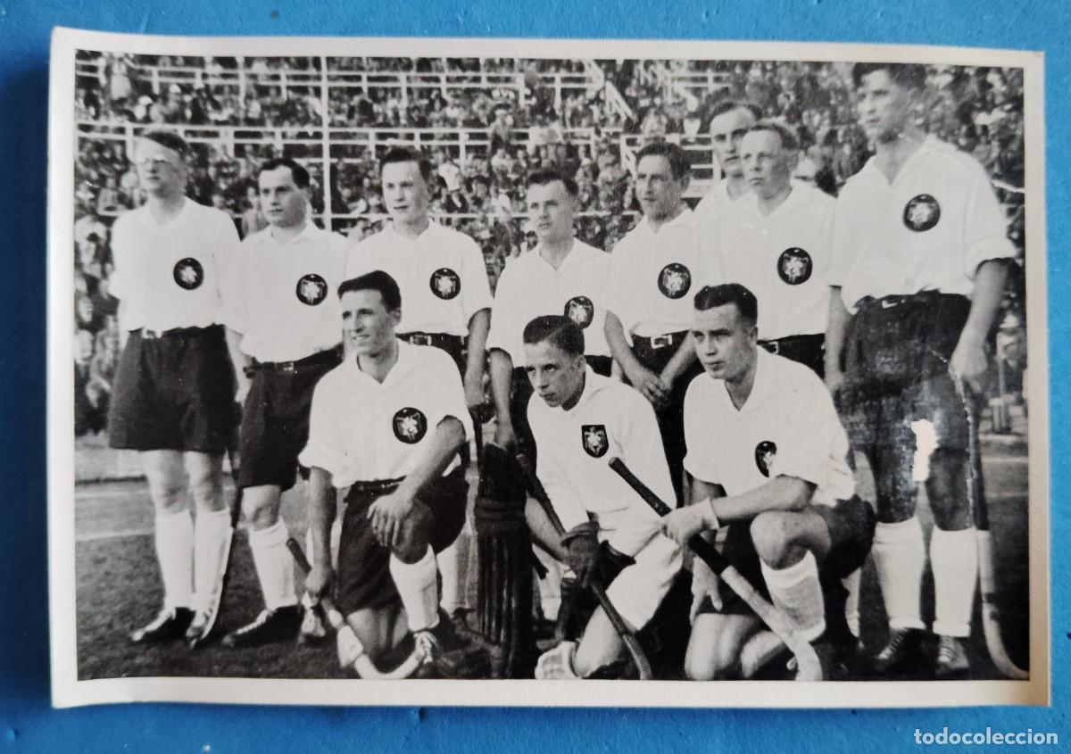 Coleccionismo deportivo: FOTOCROMO. OLIMPIADA ALEMANA 1936. EQUIPO ALEMAN HOCKEY..EL ENVIO ESTA INCLUIDO .