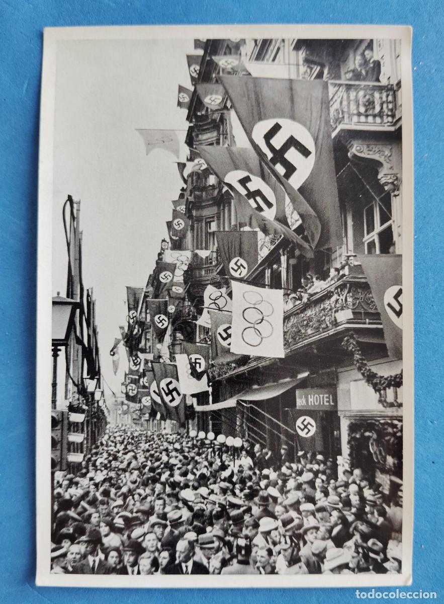 Coleccionismo deportivo: FOTOCROMO OLIMPIA 1936. INAUGURACION..EL ENVIO ESTA INCLUIDO.