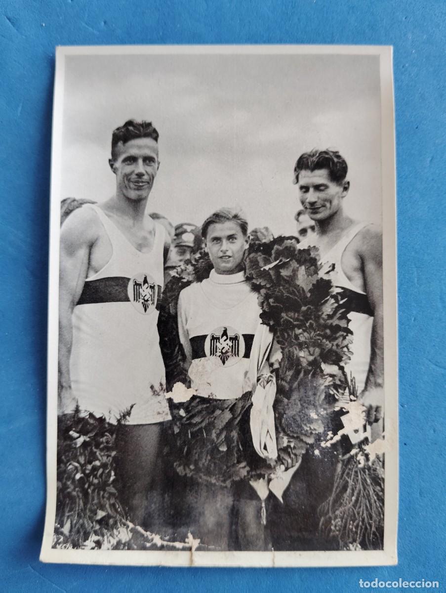 Coleccionismo deportivo: FOTOCROMO OLIMPIA 1936. REMEROS ALEMANES..EL ENVIO ESTA INCLUIDO.