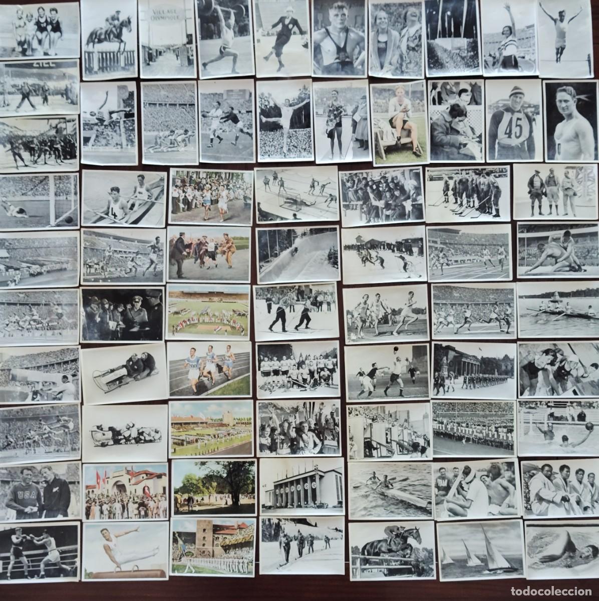 Coleccionismo deportivo: OLIMPIA 1936. COLECCION 144 FOTOCROMOS..EL ENVIO CERTIFICADO ESTA INCLUIDO.